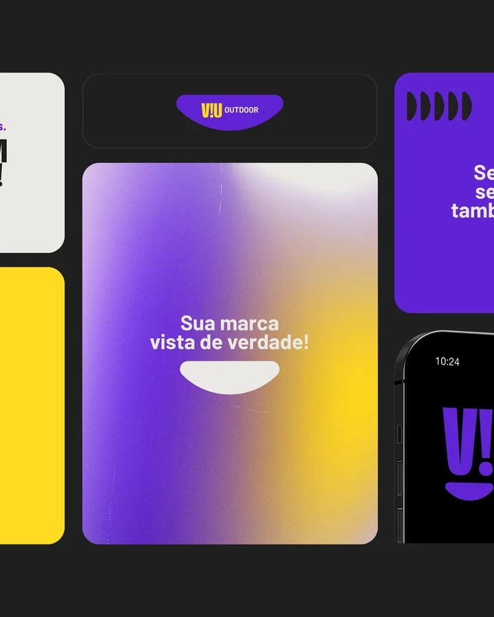 V!U Outdoor, identidade visual