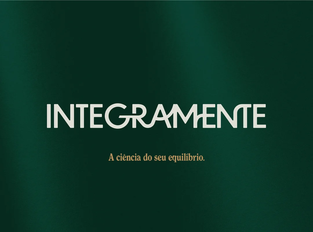 Marca Integramente e a assinatura da clínica